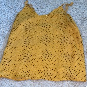 Dotted yellow cami